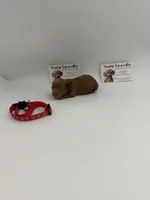 TINY dark apricot male , a male Poodle - Toy  for sale in Lyons, GA – 2 of 3