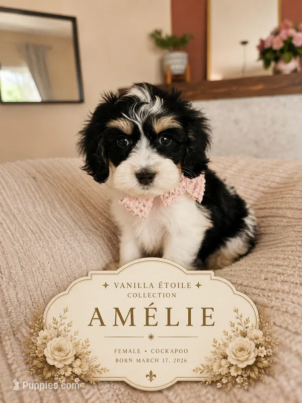 Amelie - Cockapoo – Cockapoo puppy for sale in Madison, WI