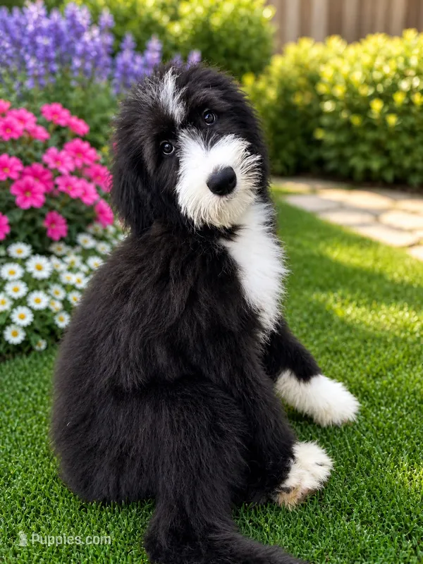 Oreo – Old English Sheepdog, Poodle - Standard  puppy for sale in Beverly Hills, CA