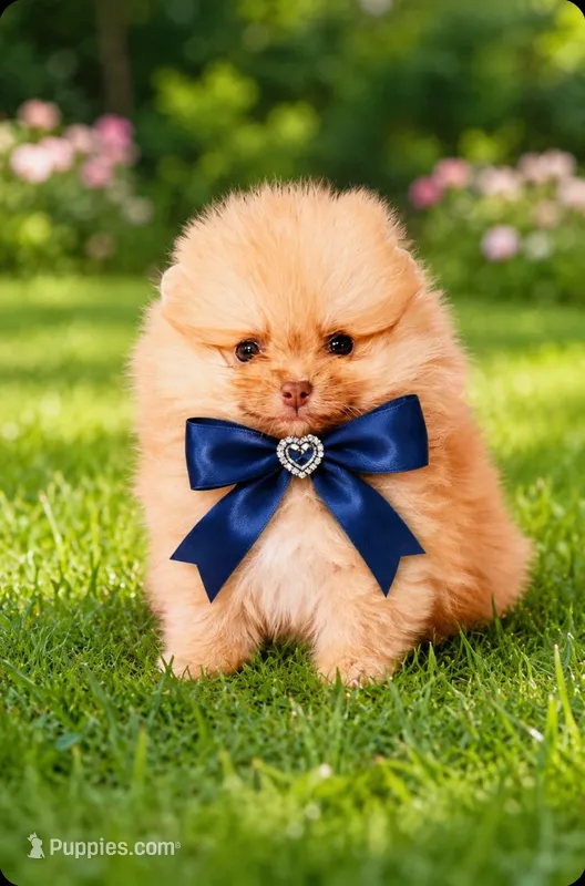 Butterscotch , a male Pomeranian for sale in Phoenix, AZ – 1 of 5