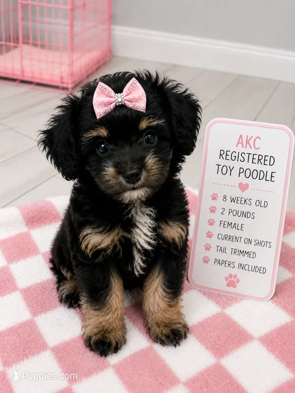 Mila  – Poodle - Toy  puppy for sale in Saint Cloud, FL