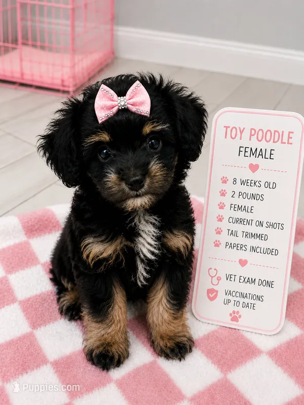 Mila  – Poodle - Toy  puppy for sale in Saint Cloud, FL