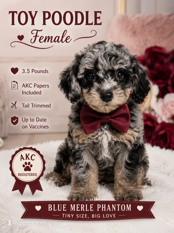 Luna  – Poodle - Toy  puppy for sale in Saint Cloud, FL
