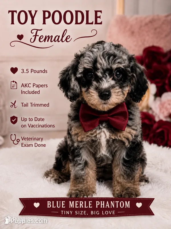 Luna  – Poodle - Toy  puppy for sale in Saint Cloud, FL