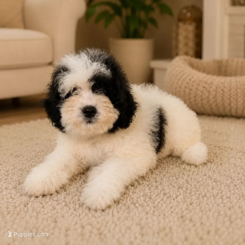 Iris ❤️ mini Bernedoodle – Miniature Bernedoodle puppy for sale in Cookeville, TN