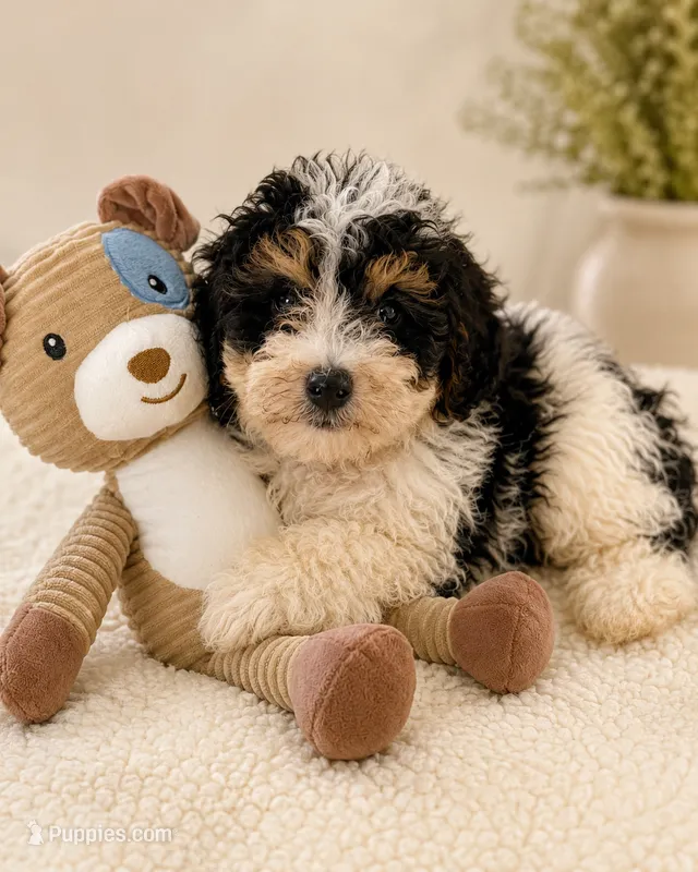Benny - black tri color – Miniature Bernedoodle puppy for sale in Cookeville, TN