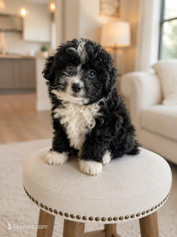 Pandora ❤️ mini Bernedoodle female – Miniature Bernedoodle puppy for sale in Cookeville, TN