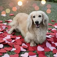 Cricket long hair, a male Miniature Dachshund for sale in Greensboro, NC – Photo 3 of 4