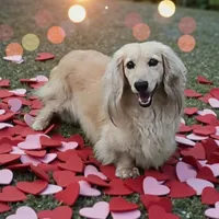 Teddy long hair, a male Miniature Dachshund for sale in Greensboro, NC – Photo 5 of 5