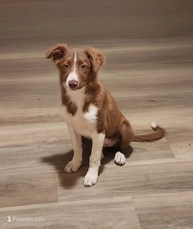 Cinnamon – Border Collie puppy for sale in Gloucester, VA