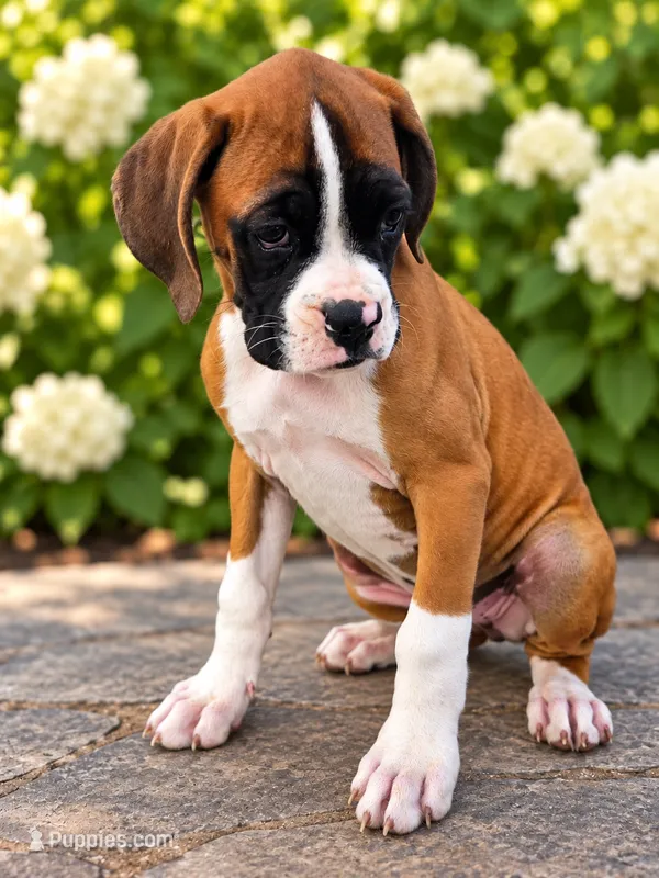 Baxter – Boxer puppy for sale in Niles, MI
