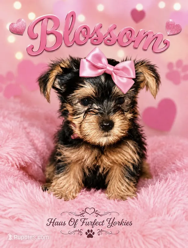 Blossom – Yorkshire Terrier puppy for sale in Midland, TX
