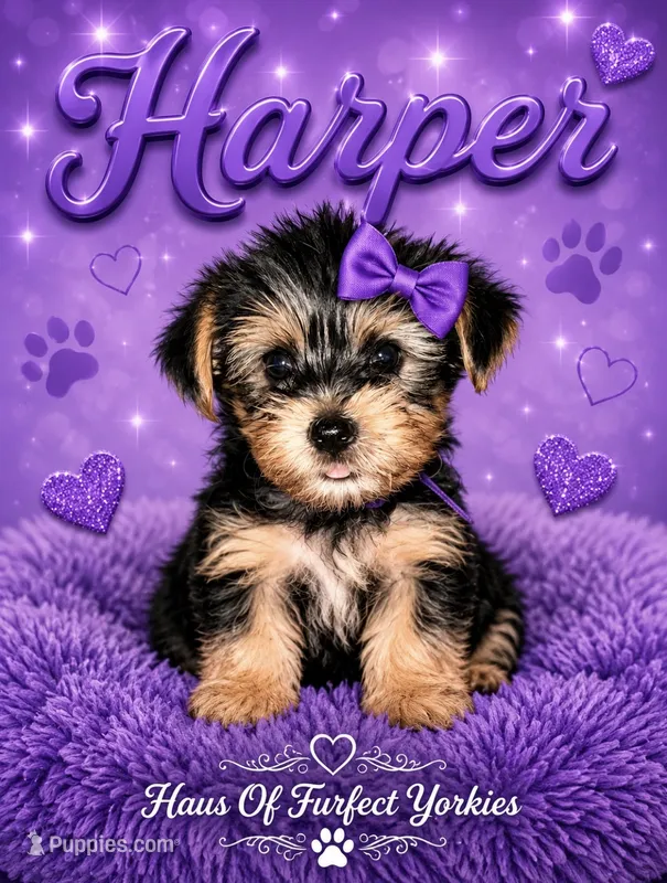 Harper  – Yorkshire Terrier puppy for sale in Midland, TX