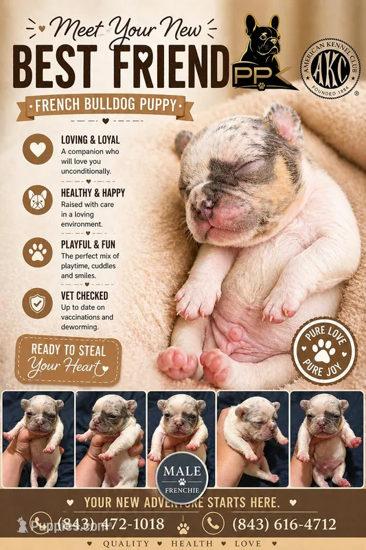 Pierre – French Bulldog puppy for sale in Effingham, SC