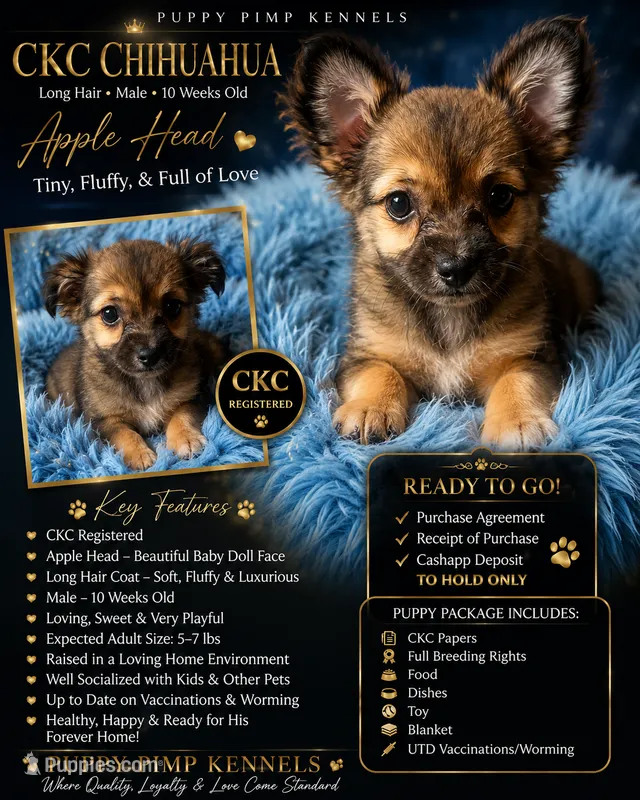 Teddy – Chihuahua puppy for sale in Effingham, SC