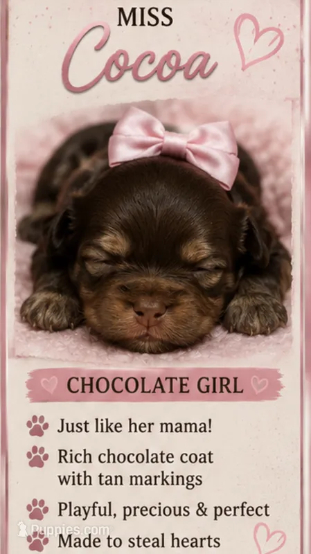 Miss Cocoa – Shihpoo puppy for sale in Effingham, SC
