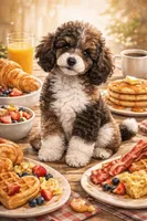 Breakfast Puppies, a  Poodle - Standard  for sale in Troy, AL – Photo 1 of 5