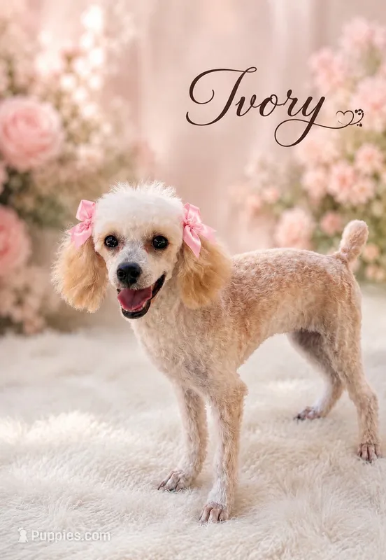 Ivory – Poodle - Toy  puppy for sale in Merced, CA