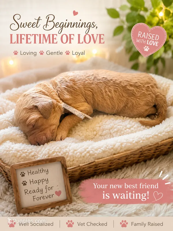 Marley – Goldendoodle puppy for sale in Clarkridge, AR