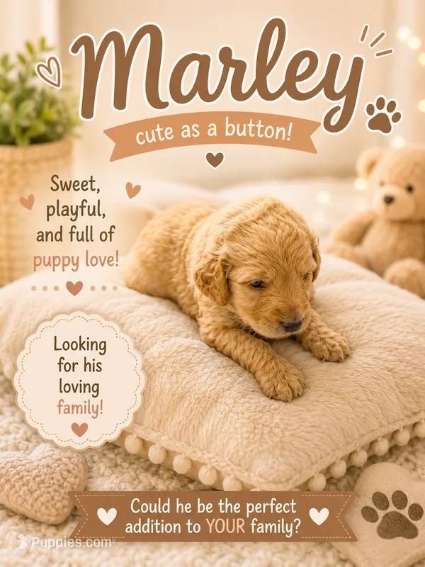 Marley – Goldendoodle puppy for sale in Clarkridge, AR