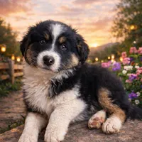 Oso, a male Australian Shepherd for sale in Morris, MN – Photo 1 of 2