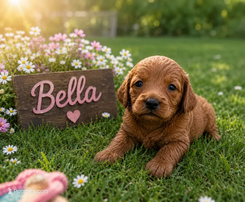 Bella – Miniature Goldendoodle puppy for sale in San Diego, CA