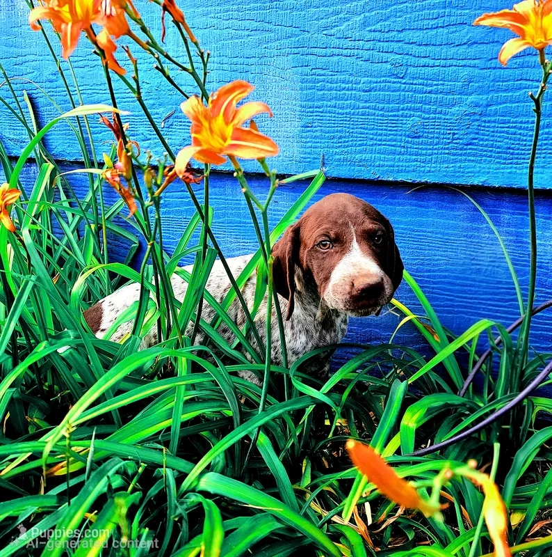 Puppy #3 – German Shorthaired Pointer puppy for sale in Evansville, WY