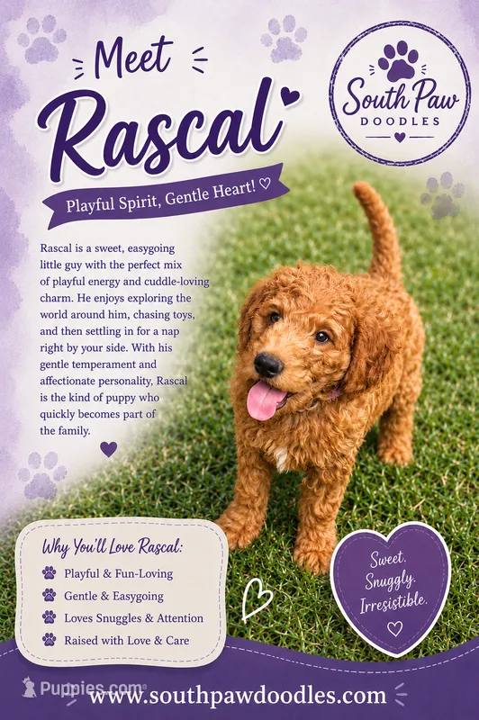 Rascal – Goldendoodle puppy for sale in Greer, SC