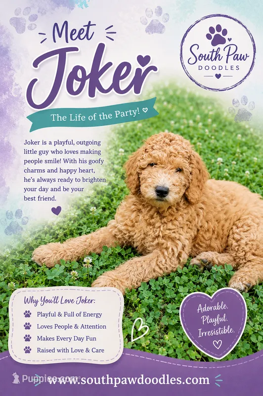 Joker – Goldendoodle puppy for sale in Greer, SC