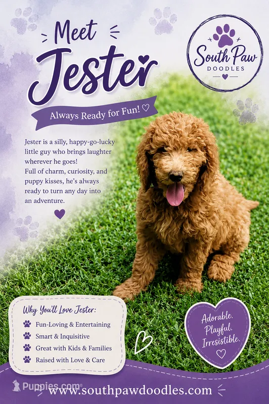 Jester – Goldendoodle puppy for sale in Greer, SC