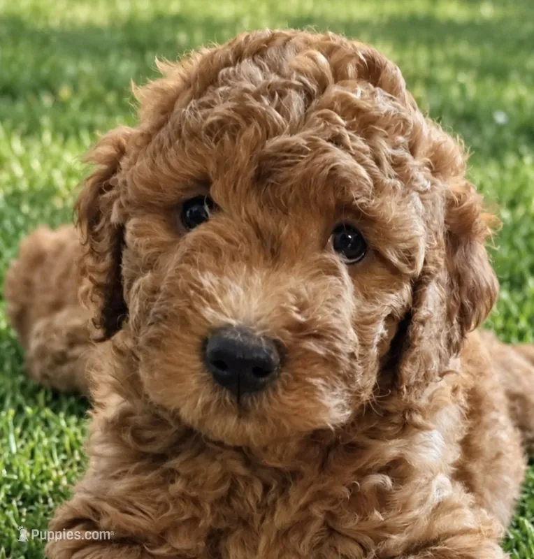 Pink collar girl – Goldendoodle puppy for sale in Phoenix, AZ