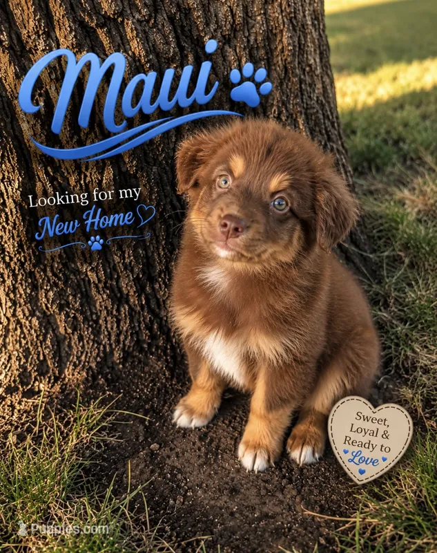 Maui – Miniature Australian Shepherd puppy for sale in Idalou, TX
