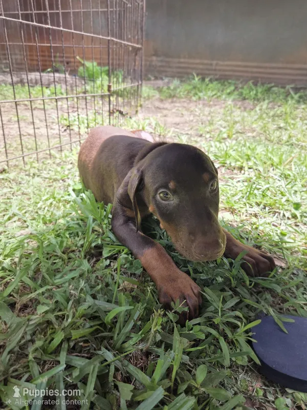 Piper – Doberman Pinscher puppy for sale in Woodland, GA