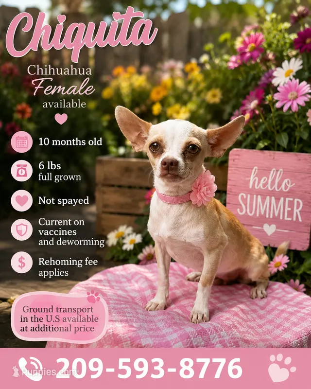Chiquita Toy Chihuahua – Chihuahua puppy for sale in Texas City, TX