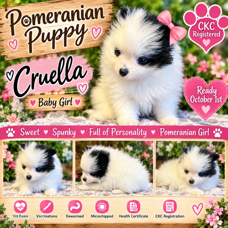 Foxy girl – Pomeranian puppy for sale in Ocala, FL
