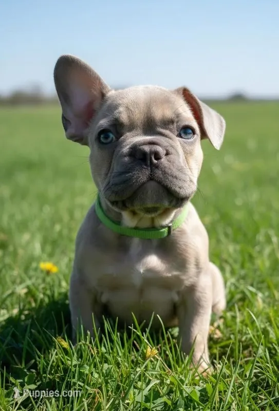 Light Green Collar – French Bulldog puppy for sale in Poulsbo, WA