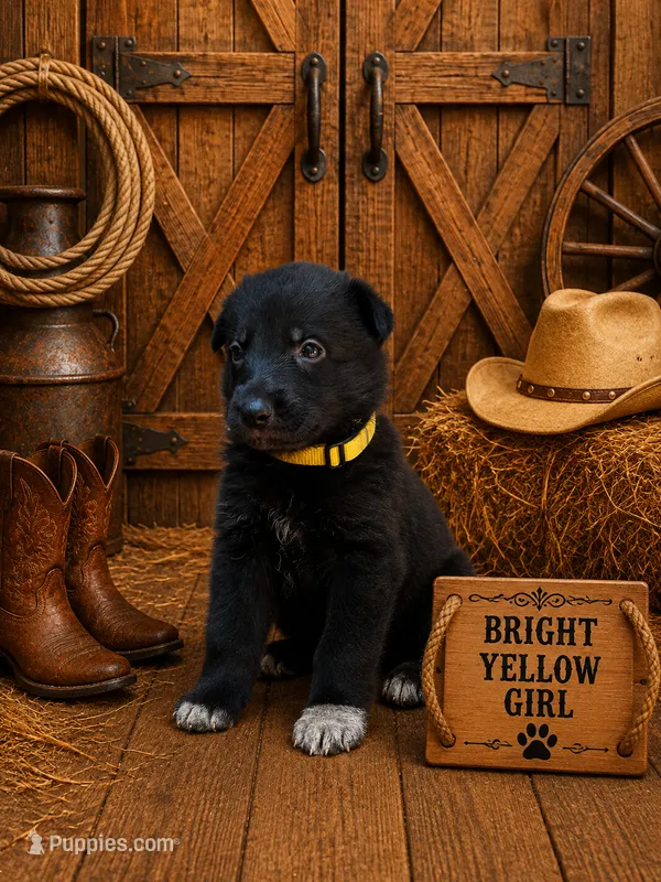 Bright yellow female – German Shepherd Dog puppy for sale in Canistota, SD