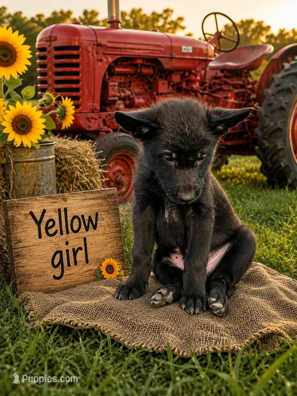 Bright yellow female – German Shepherd Dog puppy for sale in Canistota, SD