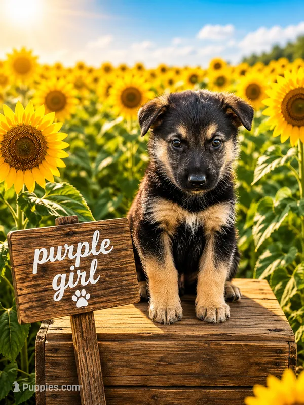 Purple Girl – German Shepherd Dog puppy for sale in Canistota, SD