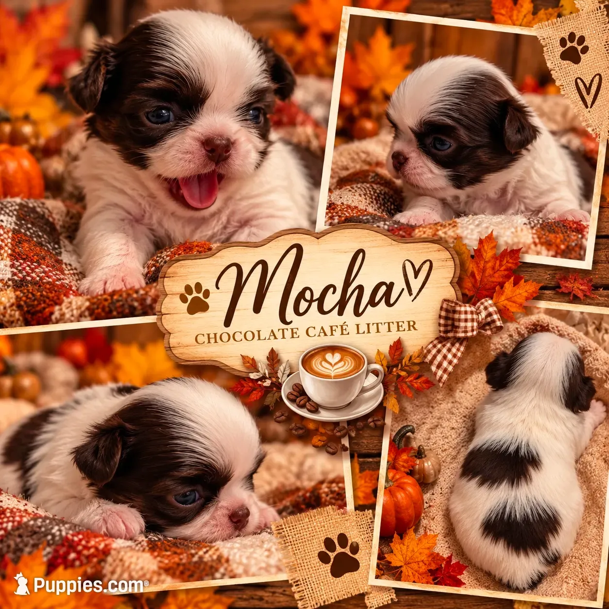 Mocha, a male Shih Tzu for sale in Clifton, TX – 1 of 6