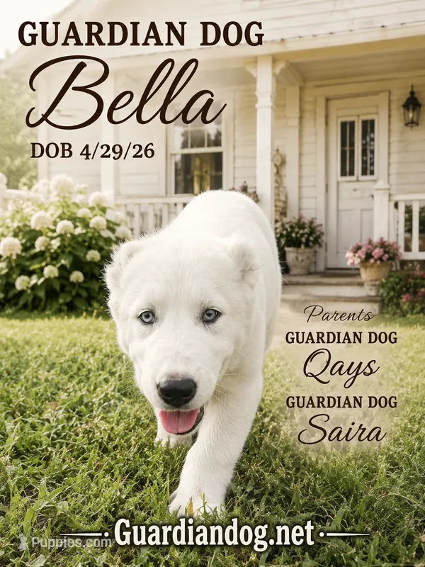 Bella – Central Asian Shepherd puppy on hold in New Baltimore, MI