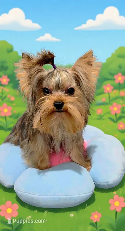 Reeses – Yorkshire Terrier puppy for sale in Byhalia, MS