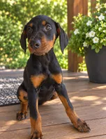 Ollie *last puppy* , a male Doberman Pinscher for sale in Villanow, GA – 1 of 6