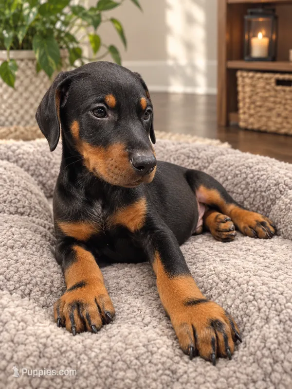 Olli – Doberman Pinscher puppy for sale in Villanow, GA