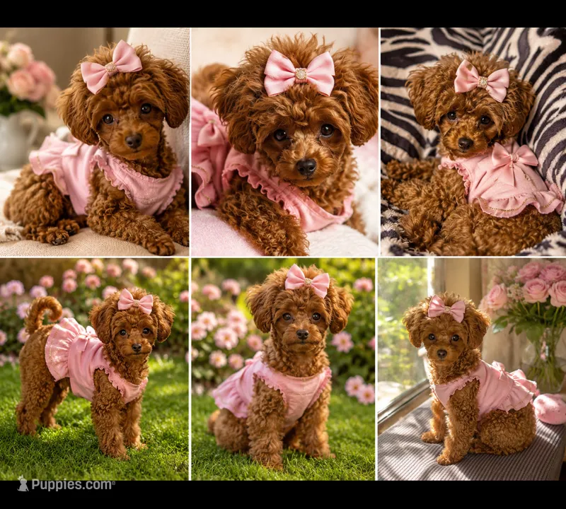 Cherry Korean Teacup – Maltipoo, Poodle - Toy  puppy for sale in Charlotte, NC