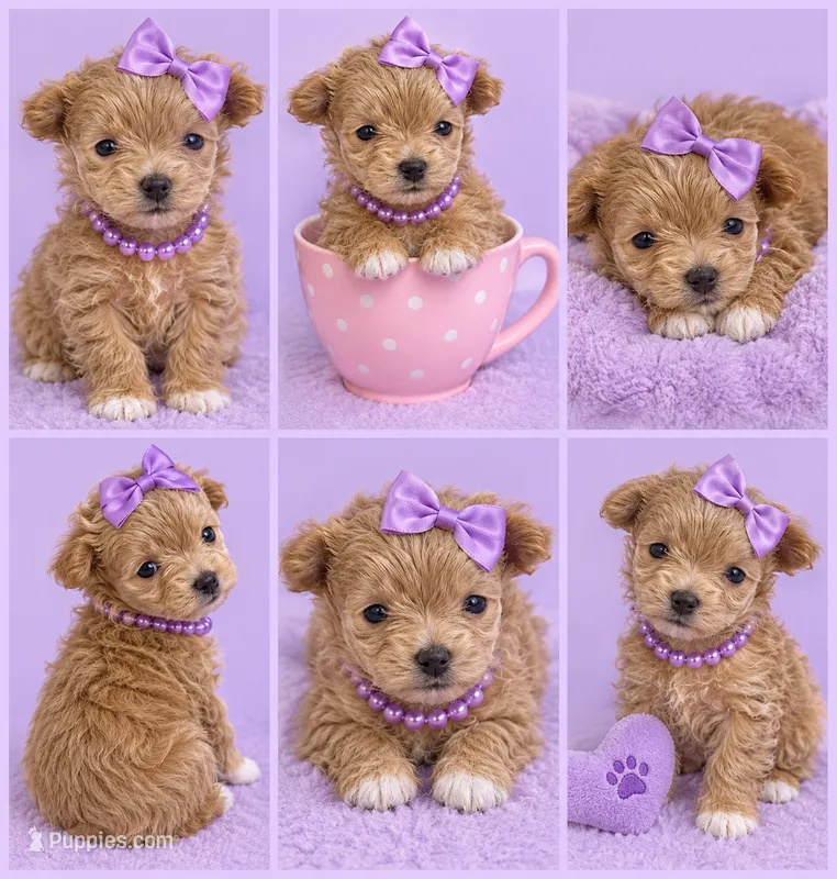 Mocha Korean Teacup – Maltipoo, Poodle - Toy  puppy for sale in Charlotte, NC