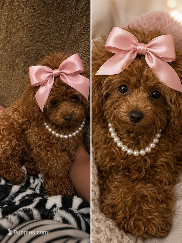 Cherry Korean Teacup – Maltipoo, Poodle - Toy  puppy for sale in Charlotte, NC