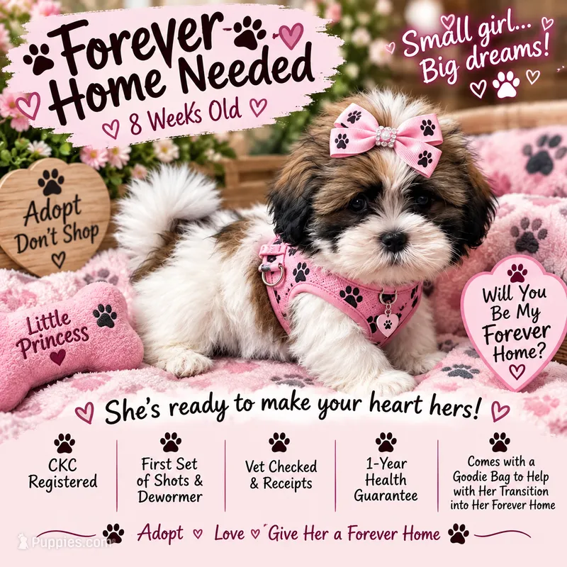 Daisy – Shih Tzu puppy for sale in Vernon, TX