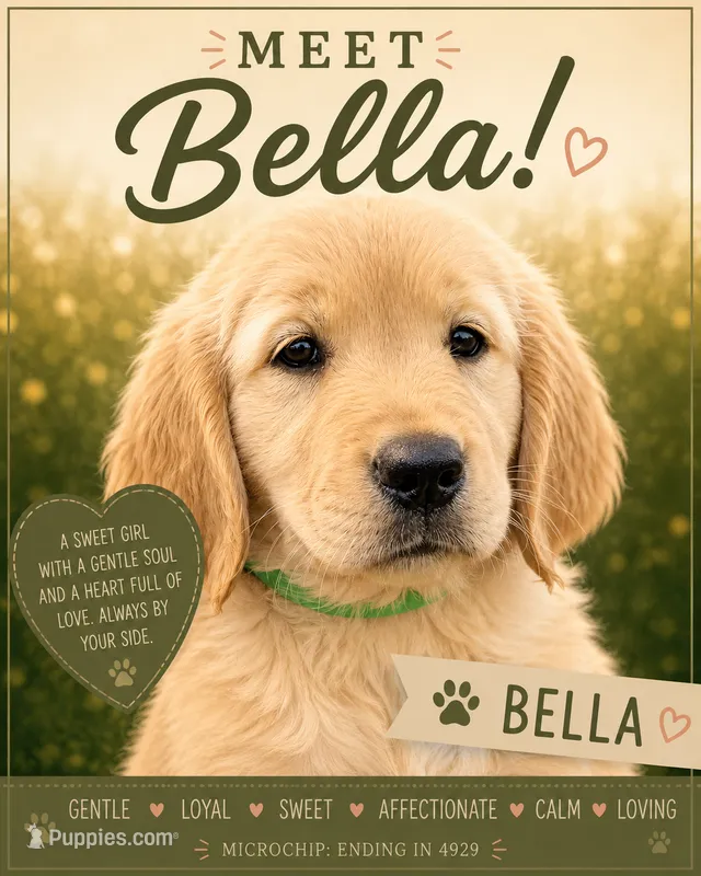 Bella – Golden Retriever puppy on hold in Brooksville, FL