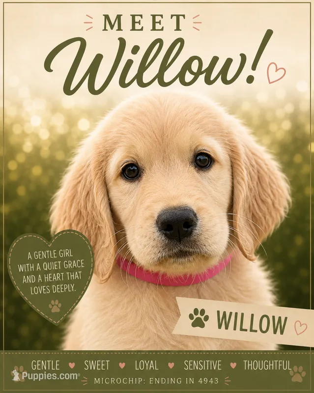 Willow, a female Golden Retriever for sale in Brooksville, FL – 1 of 4